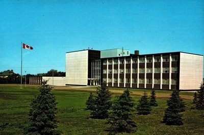 Dominion Research Station Swift Current Saskatchewan Canada Continental Postcard