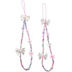  2pcs Téléphone Charmes STRAP PÉDIE TÉLÉPHONE TÉLÉPHONE TÉLÉPHONE LANCE STRAPE