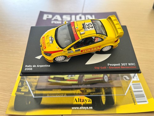 PEUGEOT 307 WRC RALLY DE ARGENTINA 2006 GIGI GALLI-GIOVANNI BERNACCHINI 1:43 ALT - Imagen 2 de 5