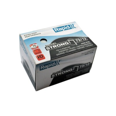 Rapid 73 Serie Heftklammern für HD31 Heftzange 8 mm, 10 mm & 12 mm