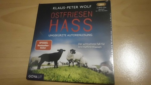 Klaus-Peter Wolf: Ostfriesenhass (18. Klaasen-Fall / 2 mp3-CD) / unbenutzt + OVP