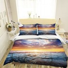 3D Sunset Ocean ZHUA428 Bed Pillowcases Quilt Duvet Cover Set Queen King Zoe