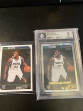 2014-15 NBA Hoops Artist's Proof /99 Andrew Wiggins #261 PSA 9 Plus Base.