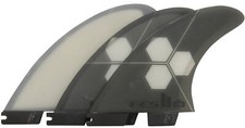 FCS II AM Performance Core Tri Fin Set - Grey - Large - New