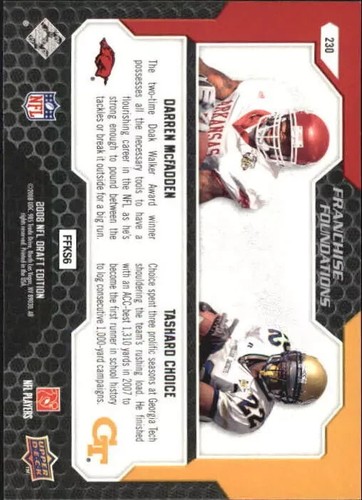 Upper Deck Draft Edition 2008 #1-250 RC Base Multi-Card Salva 💵 - Foto 45 di 45