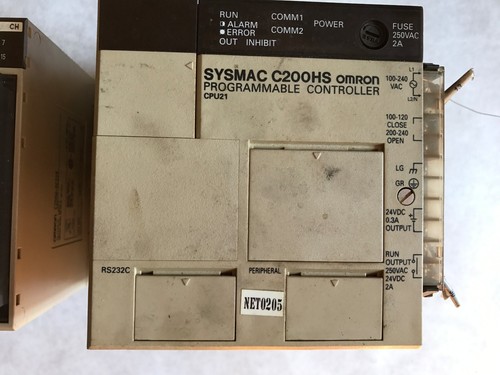 OMRON C200HS-CPU21-E PLC SYSTEM,MODULE,SYSMAC C200HS OMRON,ID215,ID212.OC225,EY - Picture 6 of 11