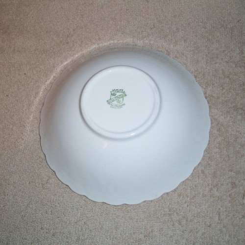 DE COLECCIÓN MYOTT OLD CHELSEA BLANCO 5 PIEZAS LUGAR DE CENA AJUSTE STAFFORDSHIRE INGLATERRA - Imagen 12 de 19