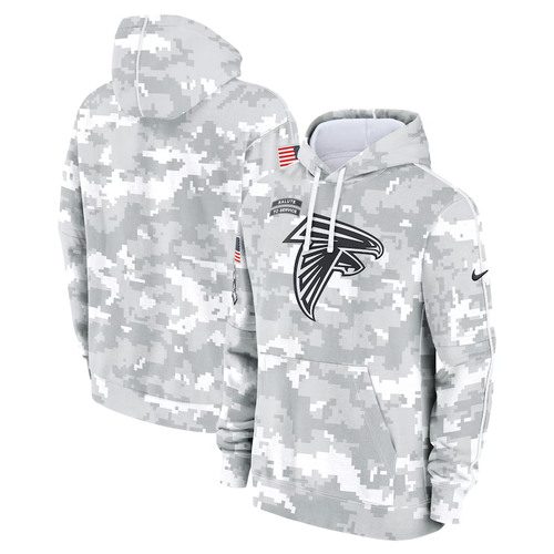 Authentic Nike Atlanta Falcons 2024 Salute to Service Hoodie Sideline Pullover - Bild 7 von 9
