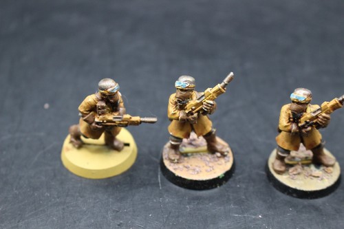 Warhammer 40K Imperial Guard Steel Legion Squad x11 Metal - Picture 5 of 8