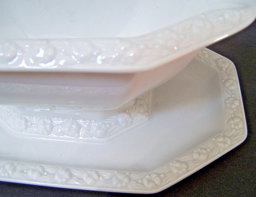 ROSENTHAL Porcelain Classic Maria White Gravy Sauce Boat With Underplate New - Picture 4 of 4