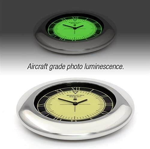 Unusual gift - Luminous Bedside Glass Stand with Integrated Clock - Picture 1 of 6
