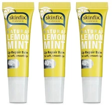 Original SKINFIX NATURAL LEMON MINT BALM (.35 oz) - Lot of 3 Brand New & SEALED