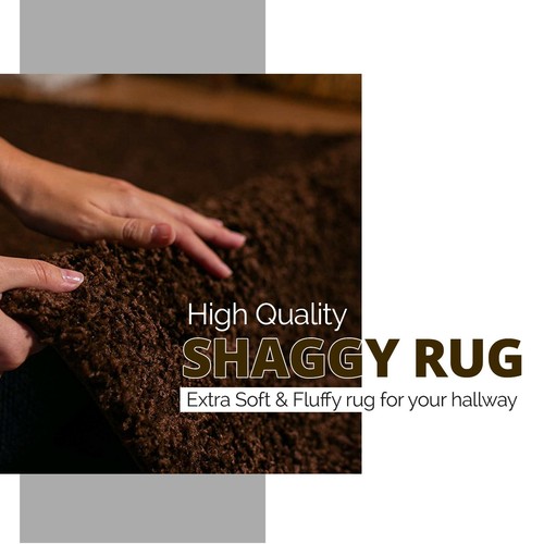 Fluffy Shaggy Rug Soft Polypropylene Shaggy Rug For Bed & Living Room Recycle - Picture 16 of 37