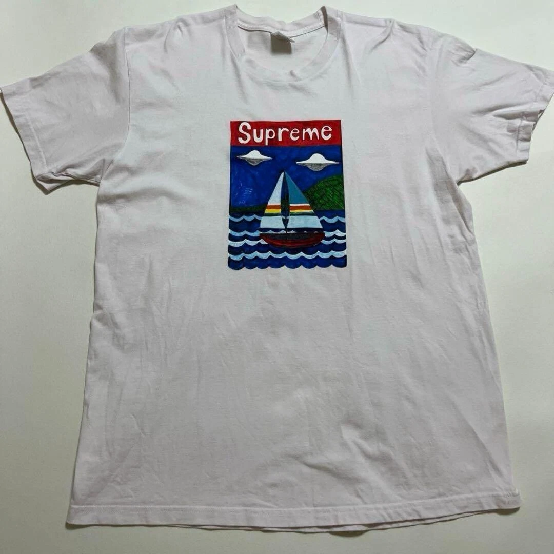 Supreme Sailboat 20SS Tee shirt rose clair homme L