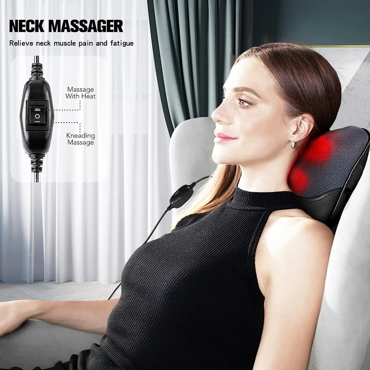 VIKTOR JURGEN Neck Massage Pillow Review 