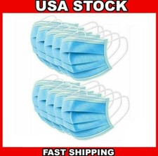 10 PC Face Mask Mouth Nose Protector Protection Masks NEW FAST SHIP