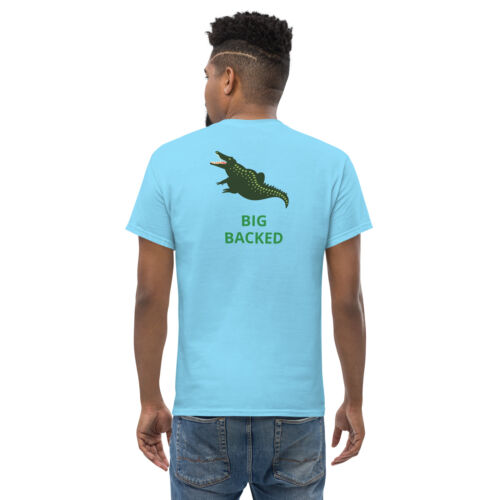 T-shirt classica unisex BIG BACK GATOR - Foto 2 di 21