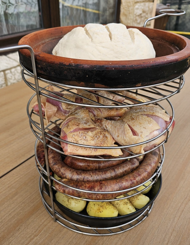Tandoor "Schafran", Schamottofen, Gartengrill, Grillofen, Backofen, Keramikofen. - Bild 3 von 13