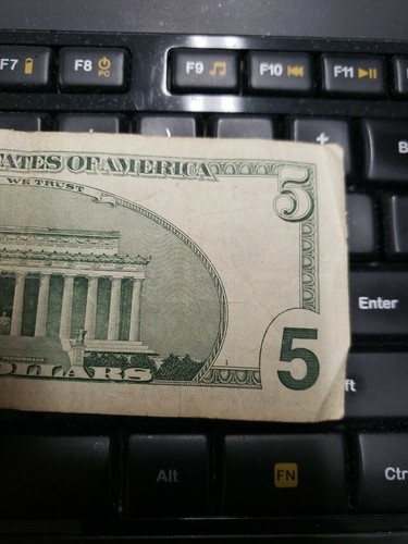 2003 A $5 Dollar Bill Trinary *FL 55811511 A* Fancy Serial Number! L12 - Picture 6 of 10