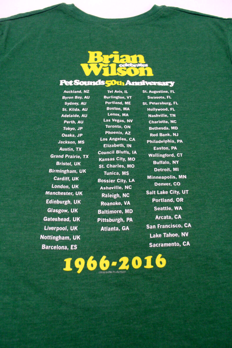 Original Brian Wilson 2016 Pet Sounds 50th Anniversary World