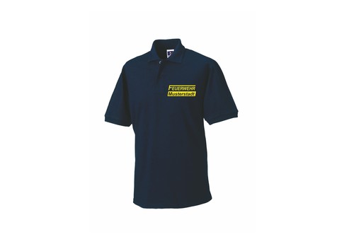 Polo Camisa Con Impresión Bomberos + Ciudad - Azul Tallas XS-8XL - Imagen 3 de 12