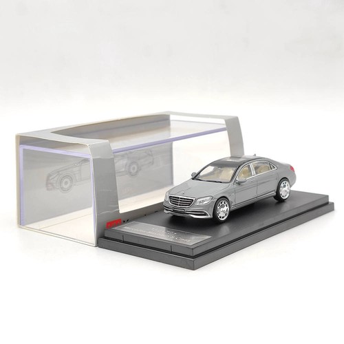 Master 1:64 Mercedes Benz Maybach S560 Diecast Spielzeug Auto Modelle Sammlung grau - Bild 4 von 19