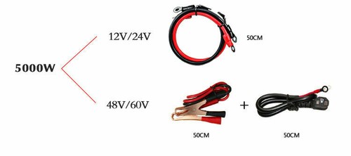 5000W DC12V 24V 48V 60V to AC220V Solar Power Inverter Sine Wave Converter - Picture 4 of 10