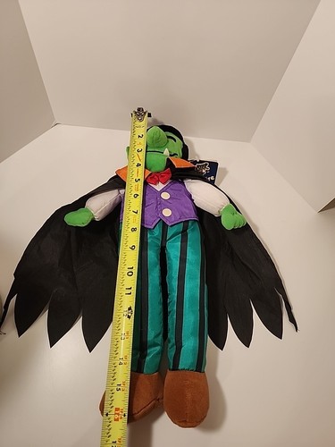 VTG Halloween Plush Vampire Dracula Nylon Stuffie 15 inch 90s Monster Bash 1997 - Picture 7 of 7