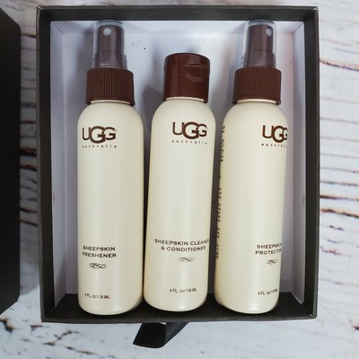 UGG Australia Sheepskin Care Kit Brush Freshener Protector Cleaner 889830381479 | eBay