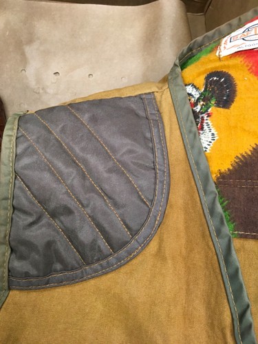 Saftbak Vintage Mens Brown Hunting Vest Size Small - Picture 7 of 7