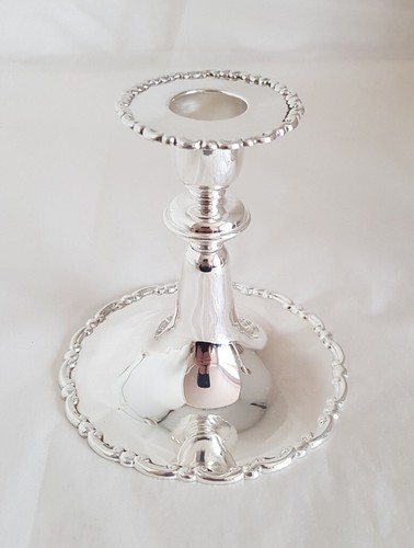 Antike Leuchter aus Sterlingsilber. London 1905. Von Elkington & Co Ltd - Bild 2 von 22