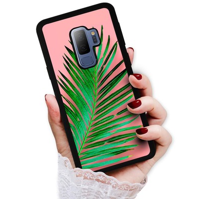 ( For Samsung S9 Plus / S9+ ) Back Case Cover AJ13127 Palm Leaf