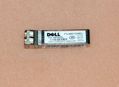 1PCS Dell FTLX8571D3BCL 10GB/s SFP+ 850nm Transceiver Module N743D 6248P Finisar - 第 3/3 張圖片