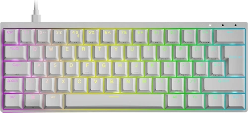 Durgod HK - Venus RGB Tastiera Meccanica - 60% ISO UK Layout (Cherry MX Brown)