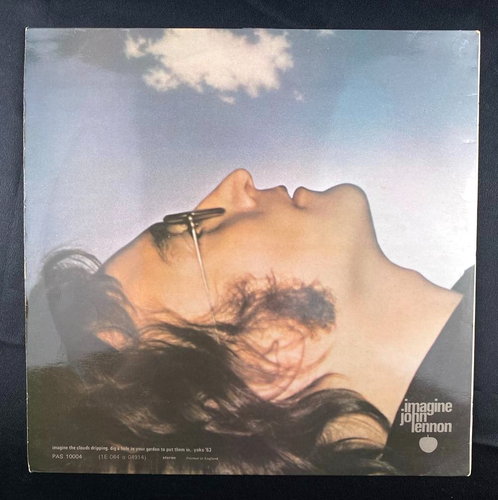 John Lennon Imagine vinyl record LP 12" album UK Press 33 RPM, NM M- - Foto 6 di 7
