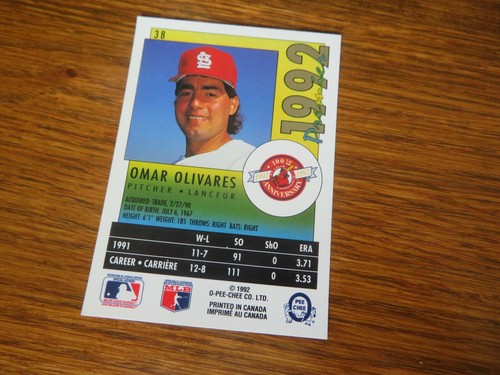 1992 O-Pee-Chee Premier Baseball Set Break (Pick Your Players) Pick 10 free ship - Picture 63 of 259