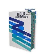 Biblia En 4 Versiones RVR.1960,RVR, Dios Habla Hoy, TLA,  Tapa Dura Con Indice 