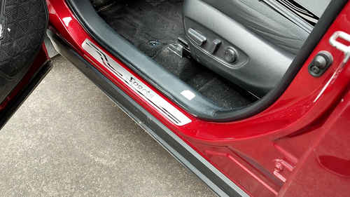 Car Accessories For Dodge Ram Door Sill Strip Protector Scuff Plate Auto Parts - Video 1 of 1