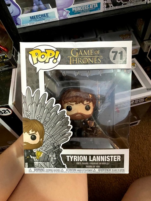 tyrion on the iron throne pop