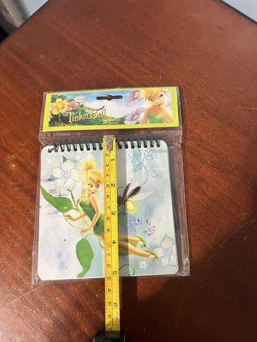 Disney Tinker Bell Fairies Mini Cuaderno Espiral 50 Hojas 2009 Peter Pan NUEVO NOS - Imagen 8 de 16