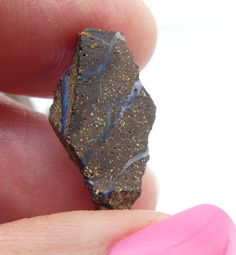 Opal Australian Opal Boulder Solid Rough Parcel Average Size 16x14mm 4pc 11533 - Picture 24 of 24
