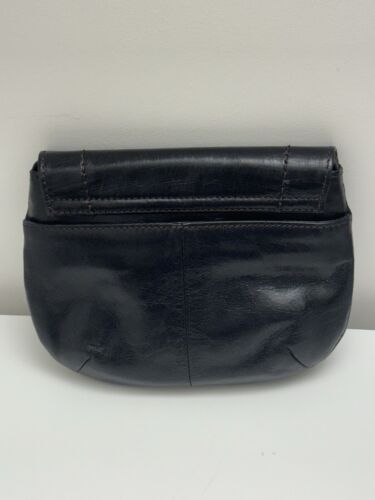 Bolso de Hombro Hobo The Original Cuero Genuino Negro Cartera Correa Ajustable + - Imagen 2 de 8