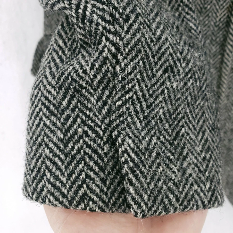 Abrigo Blazer Harris Tweed Espiga Chaqueta de Lana Willerby London Mediano? Foto 4 de 4