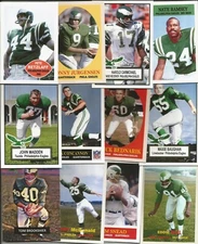 Pick 1  Eagles Football Art card Norm Snead Sonny Jurgensen John Madden Plus