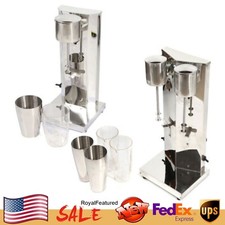 Double/Single Head Commercial Electric Milk Shaker Drink Mixer Shake Machine USA