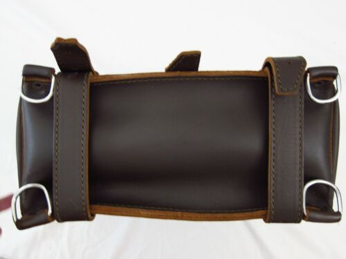 Saddleback Leather 12" SMALL CLASSIC BRIEFCASE Suede Lined 2-Rivet DCB - Picture 4 of 12