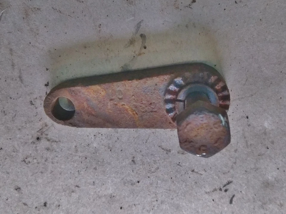 Rastenhebel vom Mähbalken von Holder M7 Balkenmäher / Einachser - Bild 1 von 3