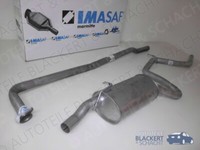 Imasaf Auspuffanlage Komplett für Ford Escort IV 1.6 RS Turbo 1986-1988
