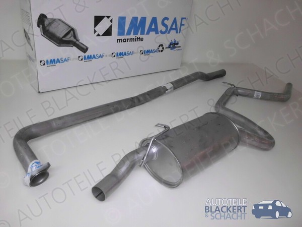 Imasaf Auspuffanlage Komplett für Ford Escort IV 1.6 RS Turbo 1986-1988-image