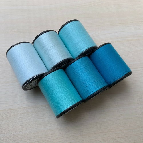 Sewing Thread Colorful Shades Colors All Purpose Spun Polyester 600 Yards Craft - Picture 17 of 98